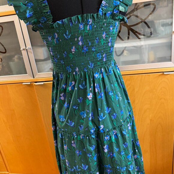 Hill House Space Floral Nap Dress Size XS - Picture 3 of 6